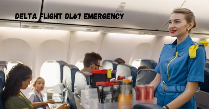 Delta Flight DL67 Emergency with Precision and Care